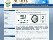 Tablet Screenshot of gscc.net.in